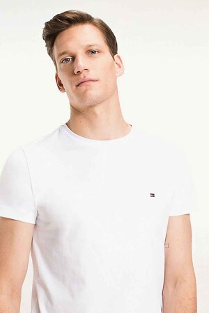 Hommes - Tommy Jeans - T-shirt - blanc -  - blanc