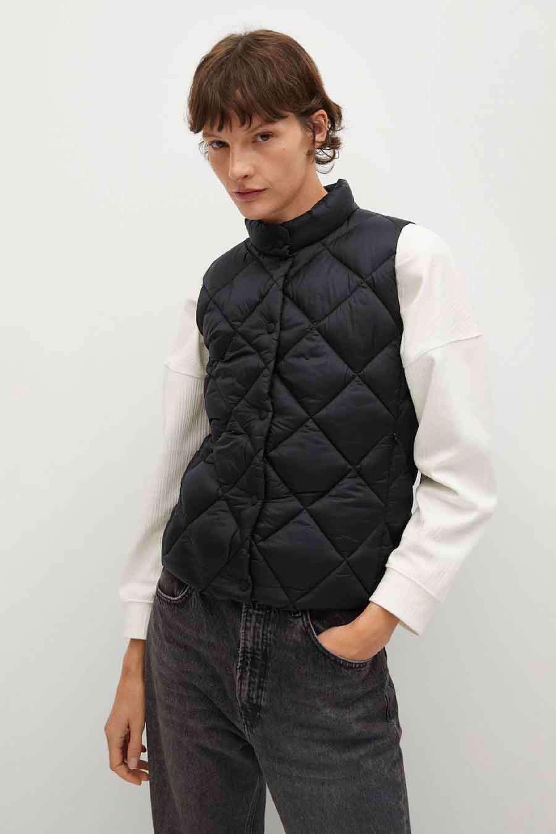 Veste Sans Manches Noir