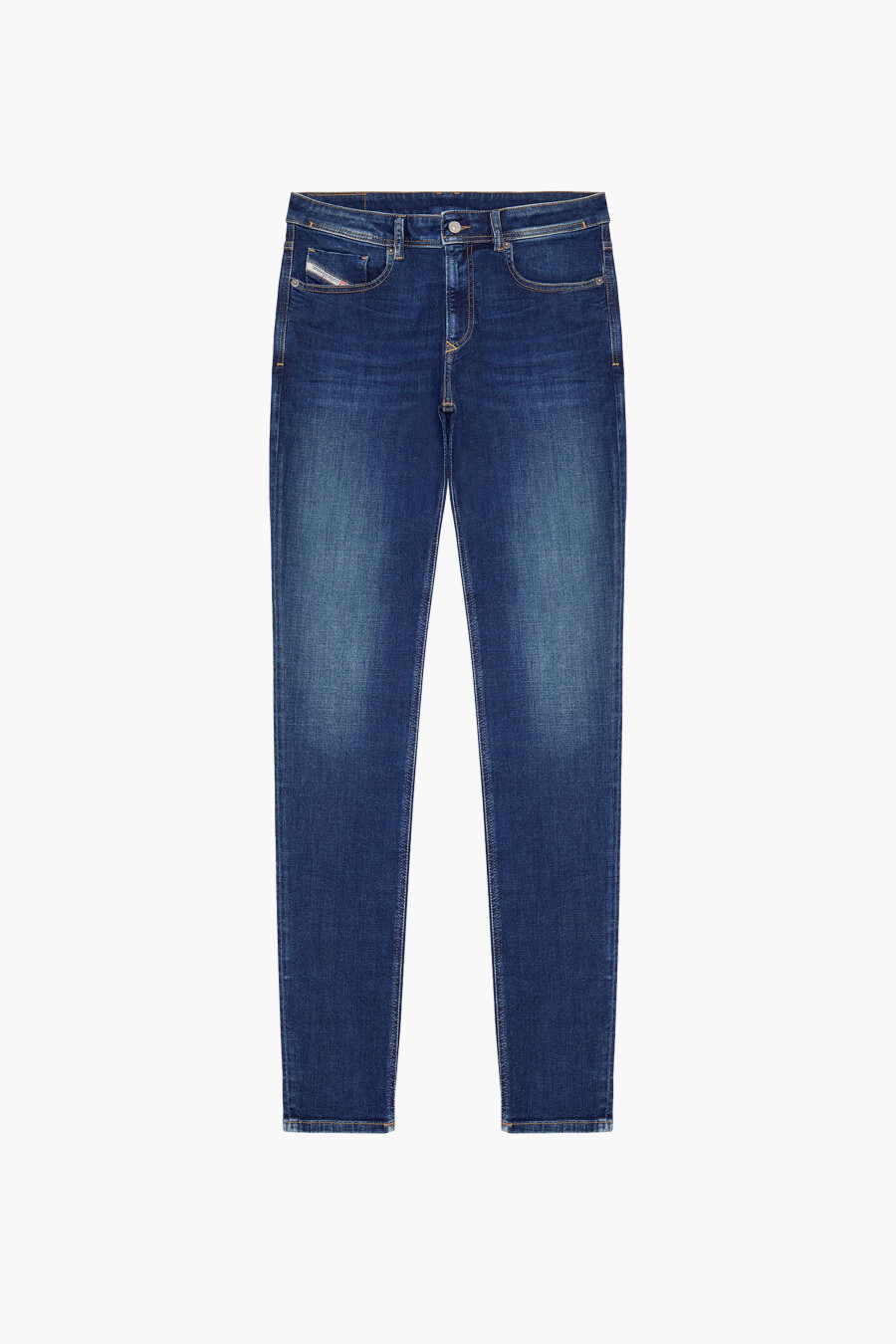 Diesel Industry Stretch jeans korenblauw-azuur casual uitstraling Mode Spijkerbroeken Stretch jeans 