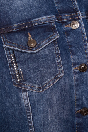 Femmes - STREET ONE - Veste en jean - bleu - Zoom sur le jeans - denim