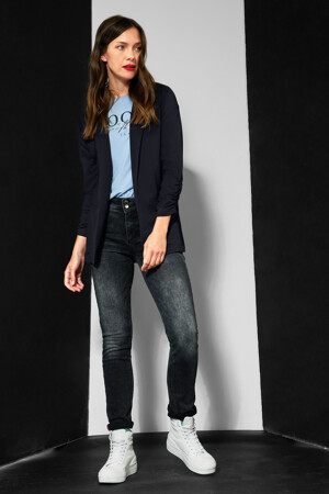 Femmes - STREET ONE - Blazer - bleu - Blazers - bleu