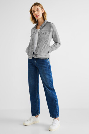 Femmes - STREET ONE - Veste en jean - gris - Manteaux & Vestes - gris