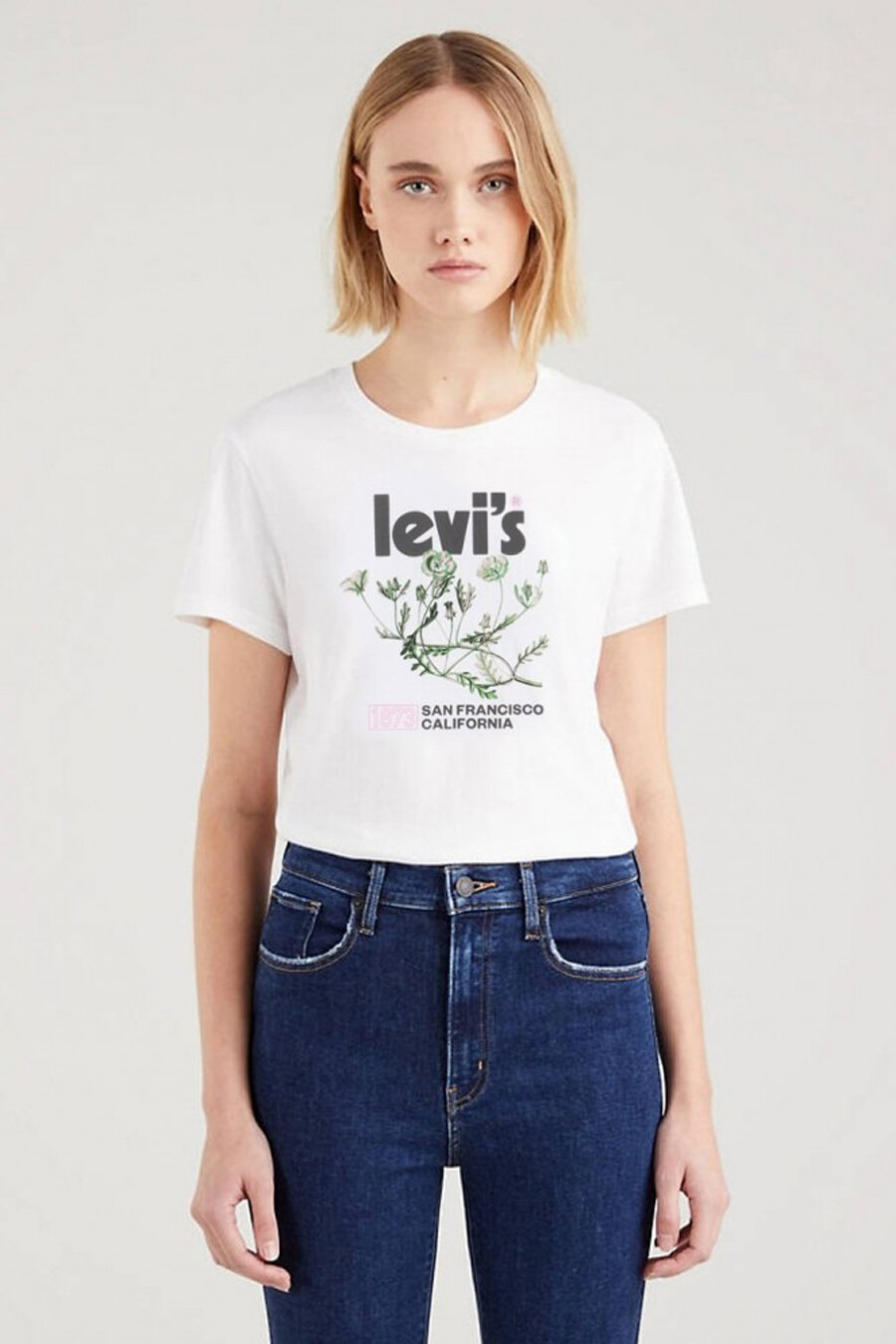 T-shirt (korte mouwen) Wit - Levi's® - BRIGHT WHI |