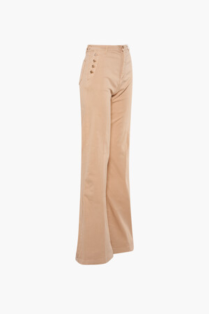 Femmes - KOCCA - Pantalon color&eacute; - gris - KOCCA - beige
