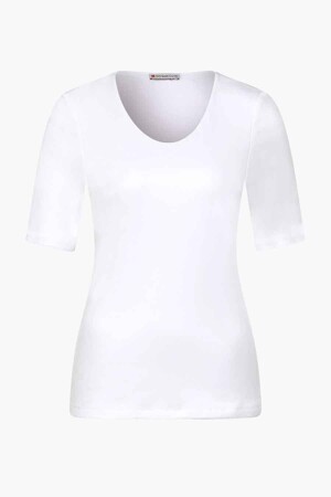 Femmes - STREET ONE - Top - blanc - T-shirts & Tops - blanc