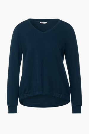 Dames - STREET ONE - Top - blauw - T-shirts & Tops - blauw