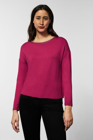 Dames - STREET ONE - T-shirt - roze - T-shirts & Tops - roze