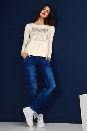 Femmes - STREET ONE - T-shirt - blanc - Promos - blanc