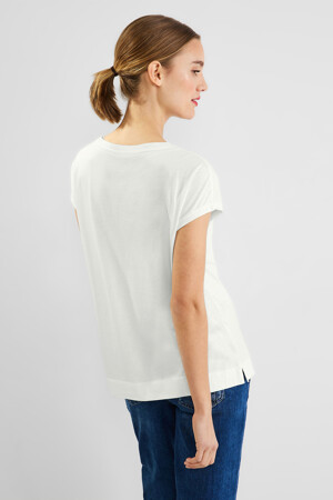 Femmes - STREET ONE - T-shirt - blanc - T-shirts & Tops - blanc