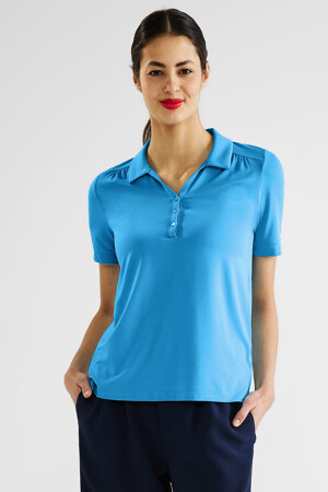 Dames - STREET ONE - A319415_14510 SPLASH BL - T-shirts & Tops - blauw