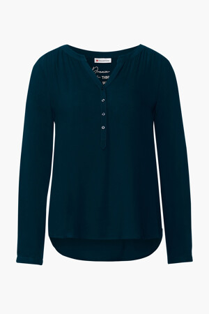 Femmes - STREET ONE - Blouse - bleu - Chemisiers & Blouses - bleu