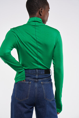 Femmes - Astrid Black Label - T-shirt - vert - Nouveautés - GROEN