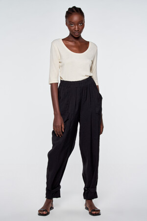 Femmes - ASTRID Black Label - Pantalon - noir - Pantalons - noir