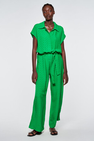 Femmes - Astrid Black Label - Combinaison - vert - Combinaisons & combi-shorts - GROEN