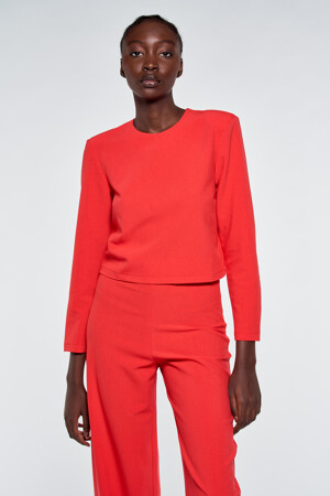 Dames - Astrid Black Label - Blouse - rood - Nieuwe collectie - ROOD