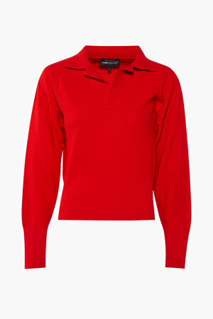 Dames - Astrid Black Label - Polo - rood - Astrid Black Label - ROOD