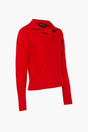 Dames - Astrid Black Label - Polo - rood - Astrid Black Label - ROOD