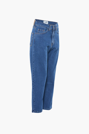 Dames - KAOTIKO - Wide jeans - mid blue denim - Jeans - MID BLUE DENIM