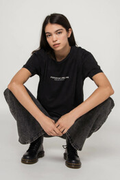 Femmes - KAOTIKO - T-shirt - noir -  - ZWART