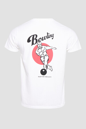Heren - KAOTIKO - T-shirt - wit - KAOTIKO - WIT