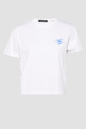 Heren - KAOTIKO - T-shirt - wit - KAOTIKO - WIT