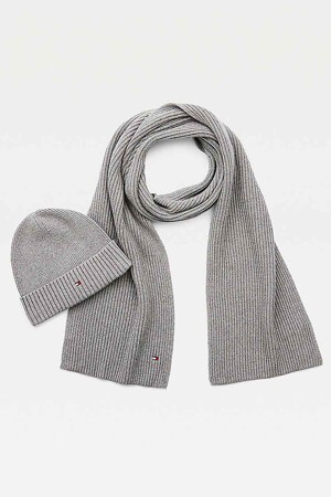 Femmes - Tommy Jeans - Coffret-cadeaux - gris - Écharpes & foulards - gris