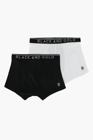 Dames - BLACK AND GOLD - Boxers - wit -  - WIT