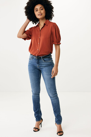 Femmes - MEXX - Jean slim - bleu - MEXX - MID BLUE DENIM