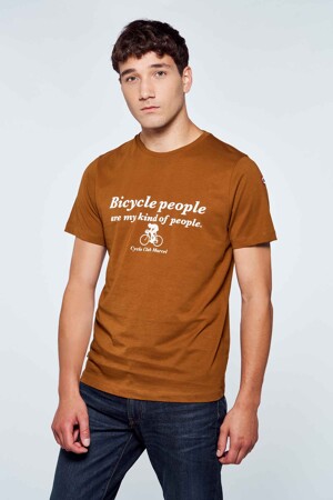 Femmes - Cyclo Club Marcel - T-shirt - brun - Cyclo Club Marcel - BRUIN