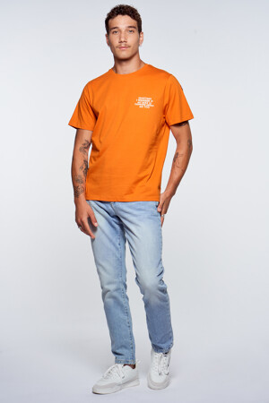 Dames - Cyclo Club Marcel - T-shirt - oranje - Cyclo Club Marcel - ORANJE