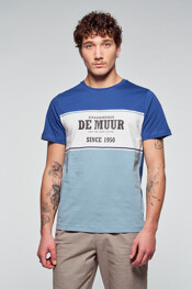 Hommes - Cyclo Club Marcel - T-shirt - bleu -  - BLAUW
