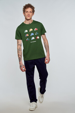 Femmes - Cyclo Club Marcel - T-shirt - vert - Cyclo Club Marcel - GROEN