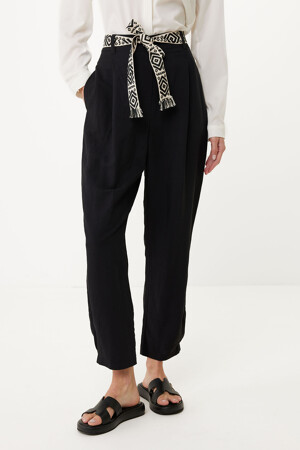 Femmes - MEXX - Pantalon color&eacute; - noir - Pantalons - noir