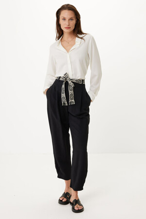 Femmes - MEXX - Pantalon color&eacute; - noir - Pantalons - noir