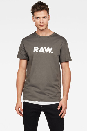 Dames - G-Star RAW - T-shirt - grijs - G-Star RAW - GRIJS