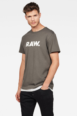 Dames - G-Star RAW - T-shirt - grijs -  - grijs