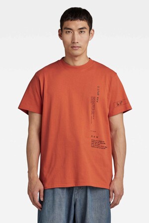 Dames - G-Star RAW - T-shirt - oranje -  - ORANJE