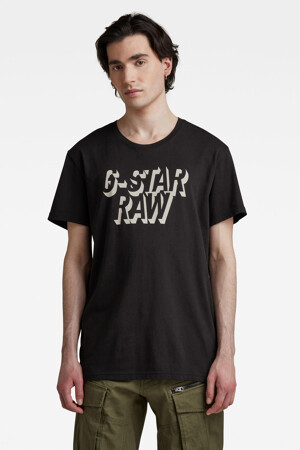 Dames - G-Star RAW - T-shirt - zwart -  - ZWART