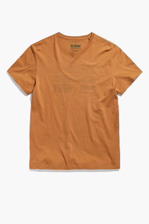 Dames - G-Star RAW - T-shirt - COGNAC - New in - COGNAC