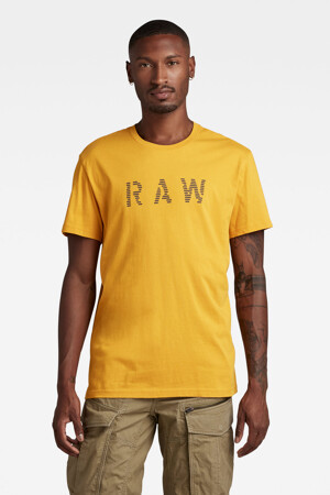 Dames - G-Star RAW - T-shirt - geel - New in - geel