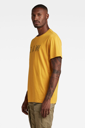 Hommes - G-Star RAW - T-shirt - jaune - Nouveau - jaune