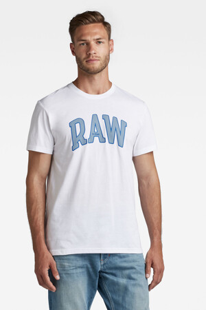 Dames - G-Star RAW - T-shirt - wit - G-Star RAW - WIT