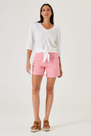 Dames - GARCIA - Blouse - wit - GARCIA - wit