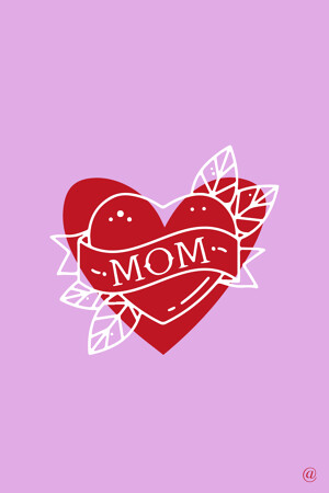 Dames -  - Digitale giftcard MOM HEART - 