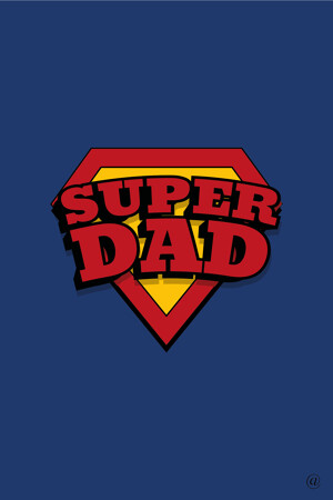 Dames -  - Digitale giftcard SUPER DAD - 