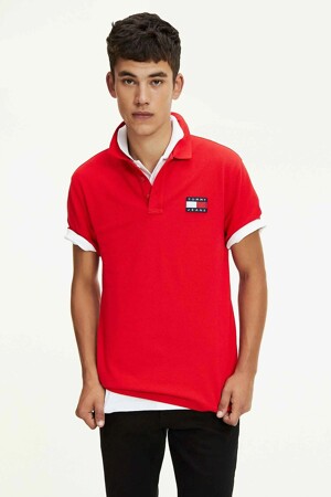 Dames - Tommy Jeans - Polo - rood -  - rood