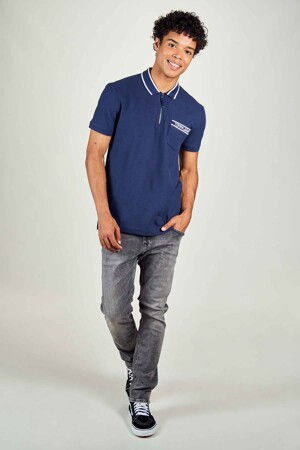 Dames - TOMMY JEANS - Polo - blauw - Polo's - BLAUW