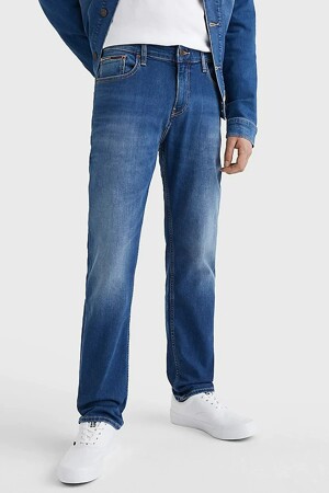 Femmes - Tommy Jeans - RYAN - Zoom sur le jeans - MID BLUE DENIM