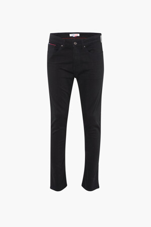 Dames - TOMMY JEANS - Tapered jeans - black denim - Jeans - BLACK DENIM