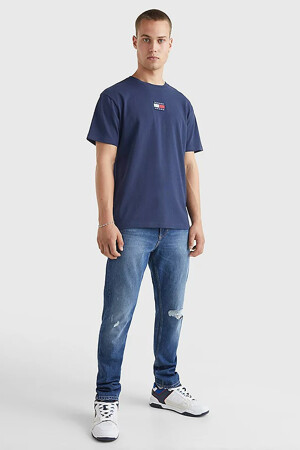 Dames - Tommy Jeans - T-shirt - blauw -  - blauw